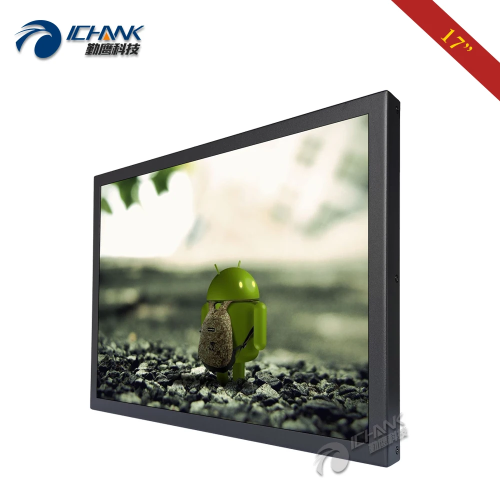 B170TN-ABHUV/1" 1280x1024 4:3 AV BNC HDMI VGA металлический монитор в корпусе/17" дюймовый стальной чехол настенный безопасный ПК монитор ЖК-дисплей