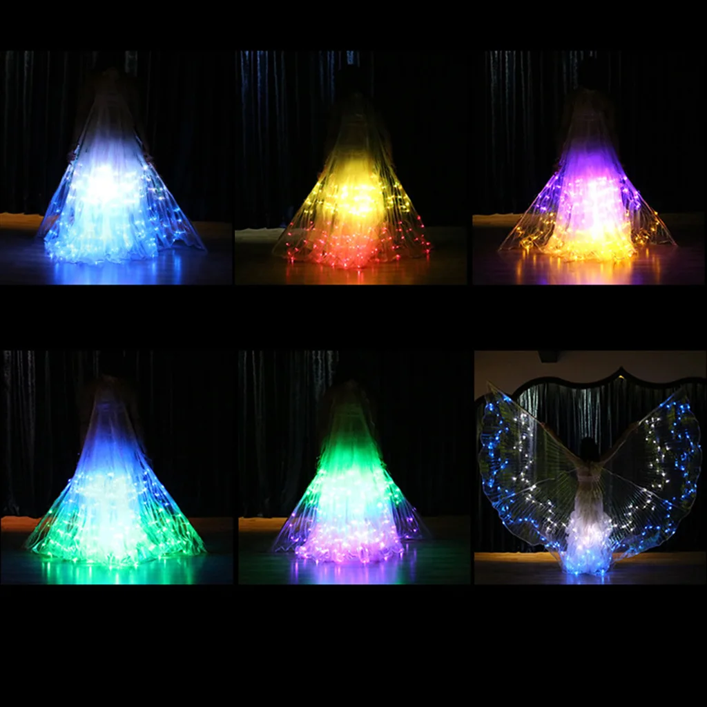 

Крылья для танца живота со светодиодный светильник кой