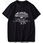 Сверхъестественная футболка для ТВ-сериала, рубашка с надписью Keep On Song, хлопковая Футболка европейского размера, высококачественные футболки