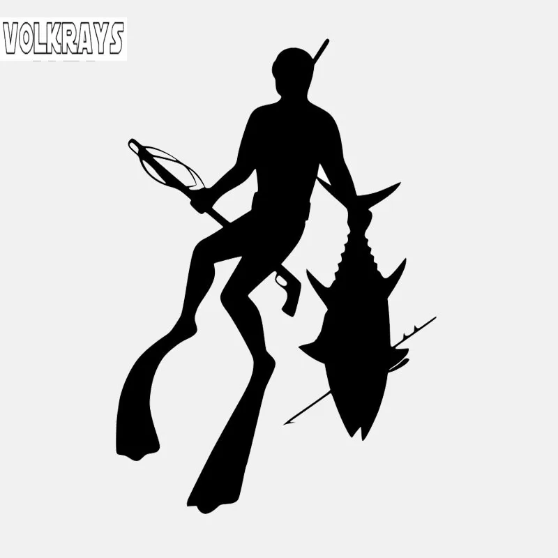 Модная Автомобильная наклейка Volkrays копье рыбалка дайвинг пистолет Вес ремня