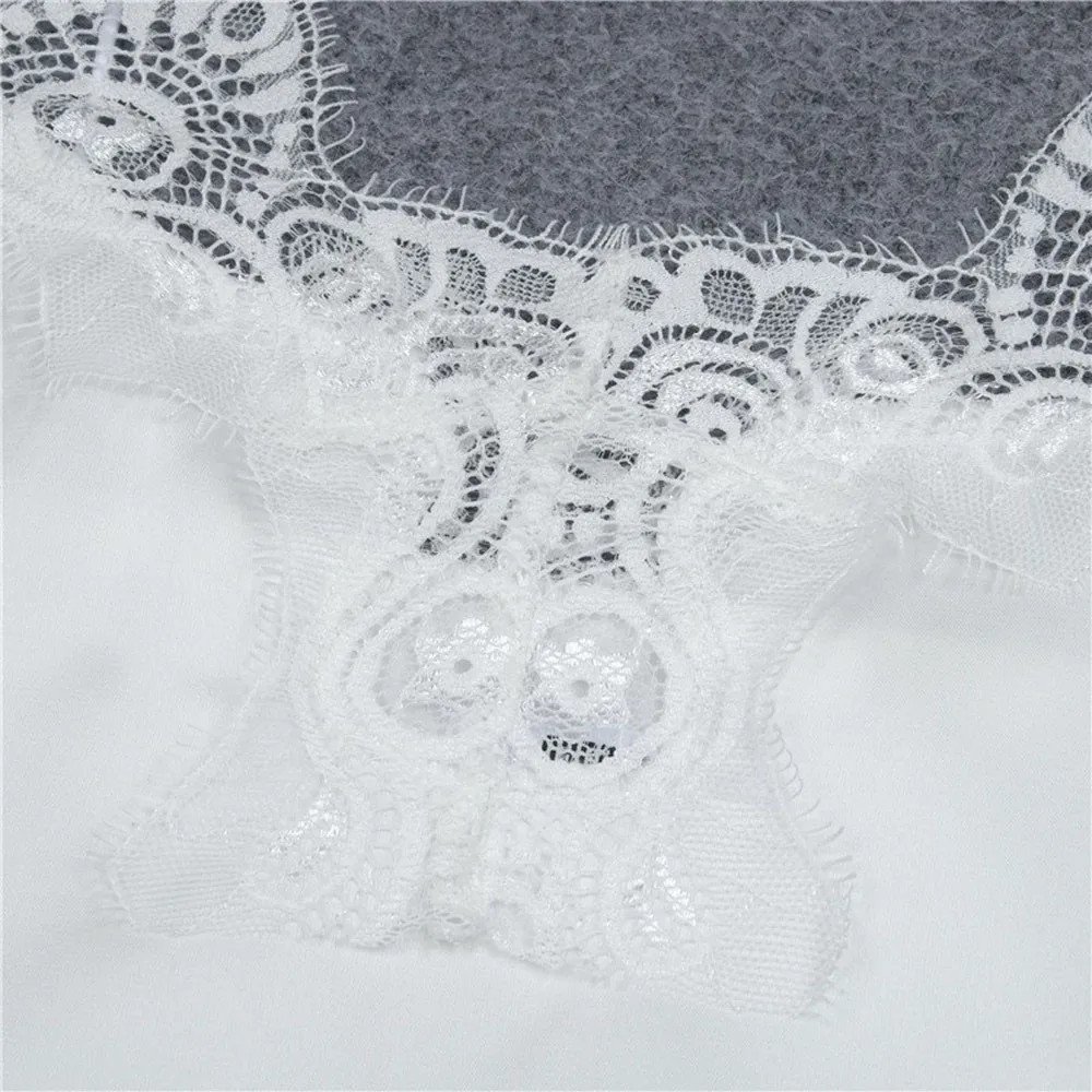 Женский укороченный топ на бретельках с глубоким V-образным вырезом | Женская