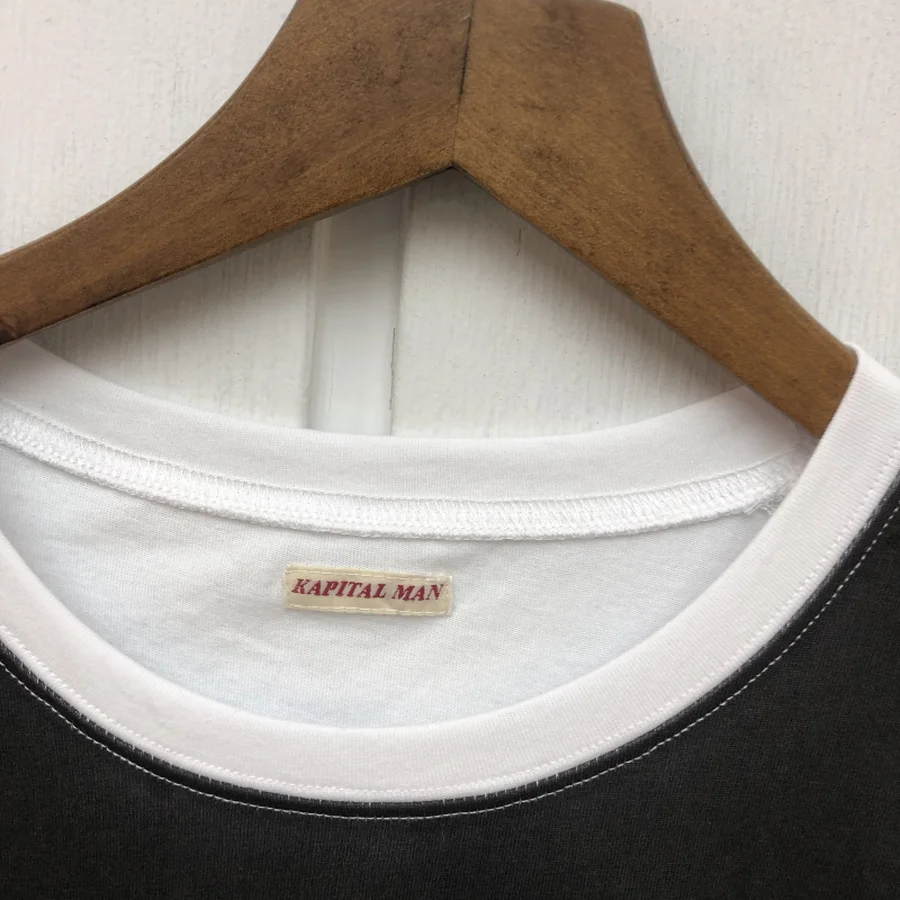 

KAPITAL T-shirts 2021ss Men Women Best Quality KAPITAL T-shirt Top Tees