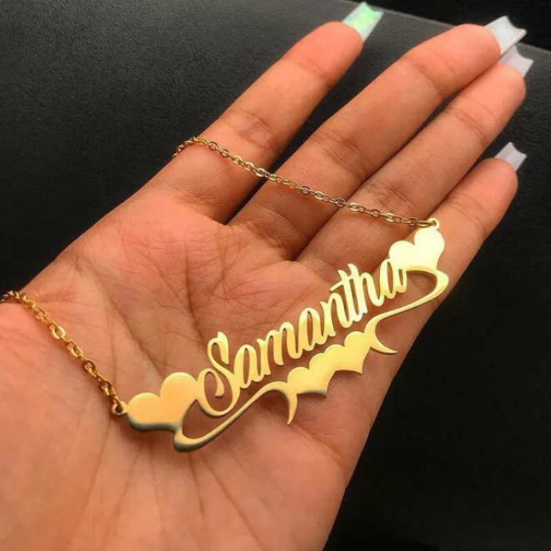 Настраиваемое ожерелье с подвеской бабочкой именем бабочками для женщин мужчин