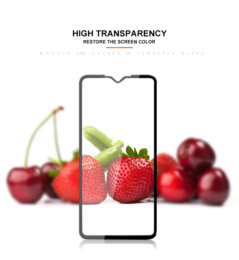 Mocolo 2.5D полное покрытие стеклянная пленка для Xiaomi Redmi Note 8 PRO защита экрана полный экран для Redmi Note 8 Закаленное стекло пленка