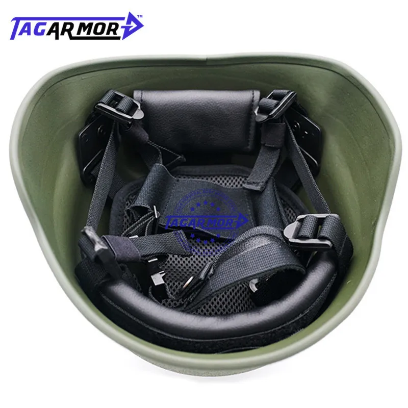 

Tagarmor NIJ IIIA PASGT Style Steel Ballistic Protection Helmet Military Bulletproof Ballistic Helmet