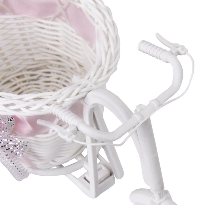 Трицикл ручной работы/велосипед Цветочная корзина для цветочной вазы и хранения