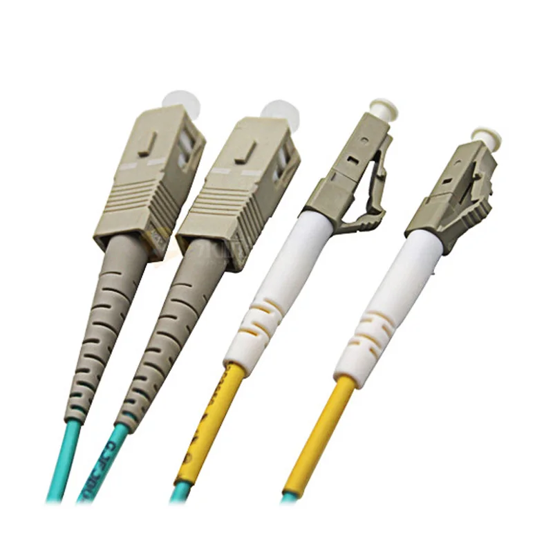 Новейший оптоволоконный джемпер LC/UPC SC/UPC 50/125 MM OM3 3M для оптоволоконного питания