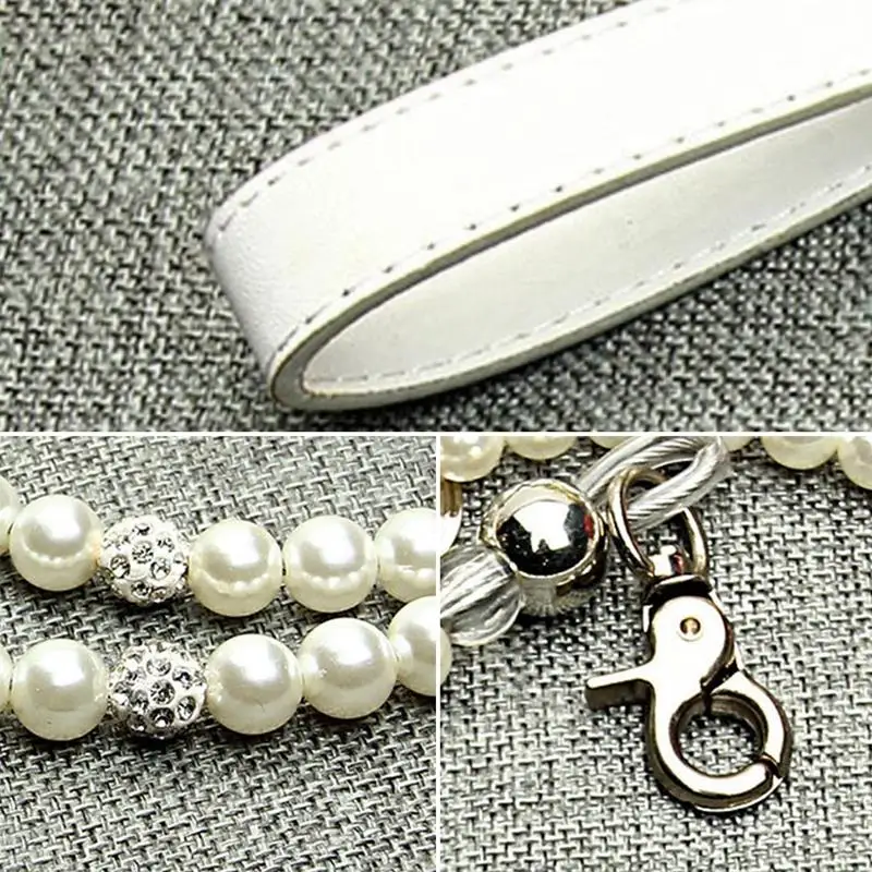 

1pc Pet Collar Creative Faux Pearl Decorative Dog Collar Kitten Collar Chain Pet Supplies For Outdoor Cat Accessories