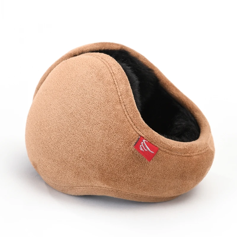 Замшевые Наушники унисекс теплые наушники из овчины зимние для девочек |