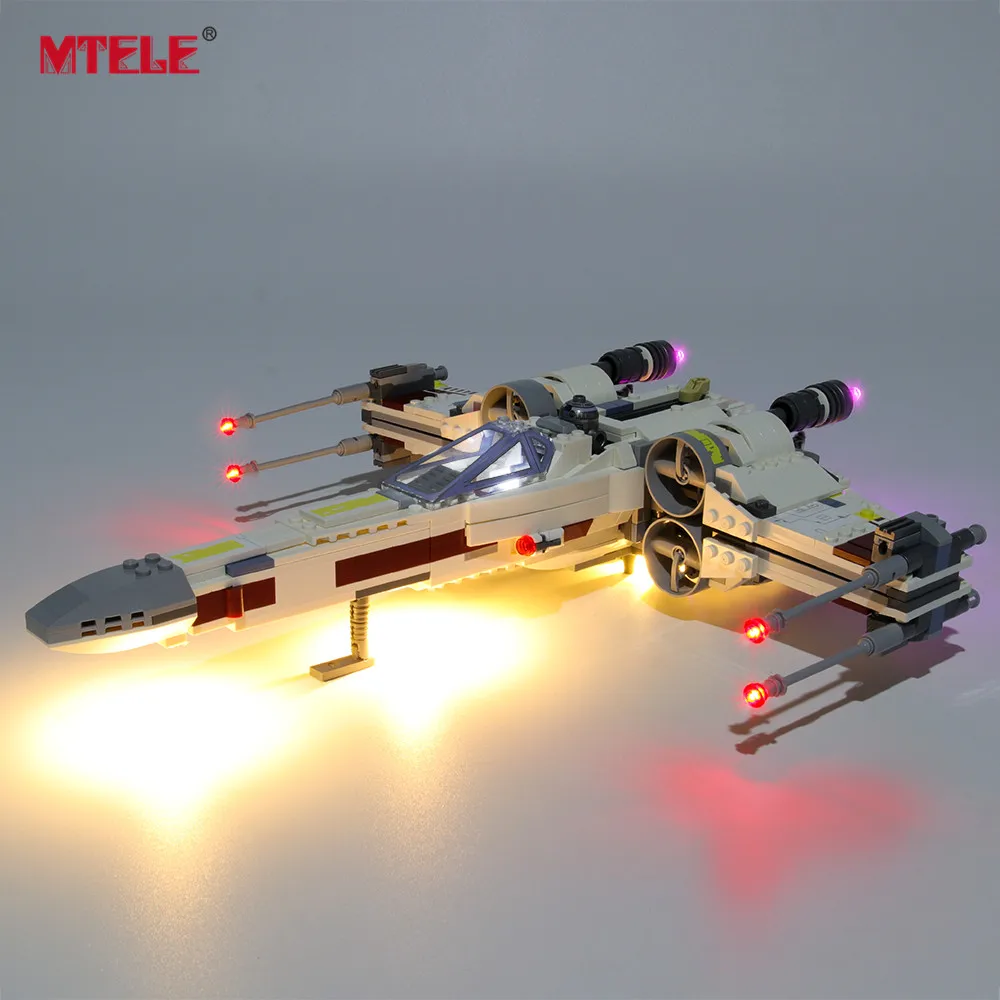 

MTELE Brand LED Light Up Kit For Star War X-Wing Star fighter Compatile With 75218 (NOT Include The Model)