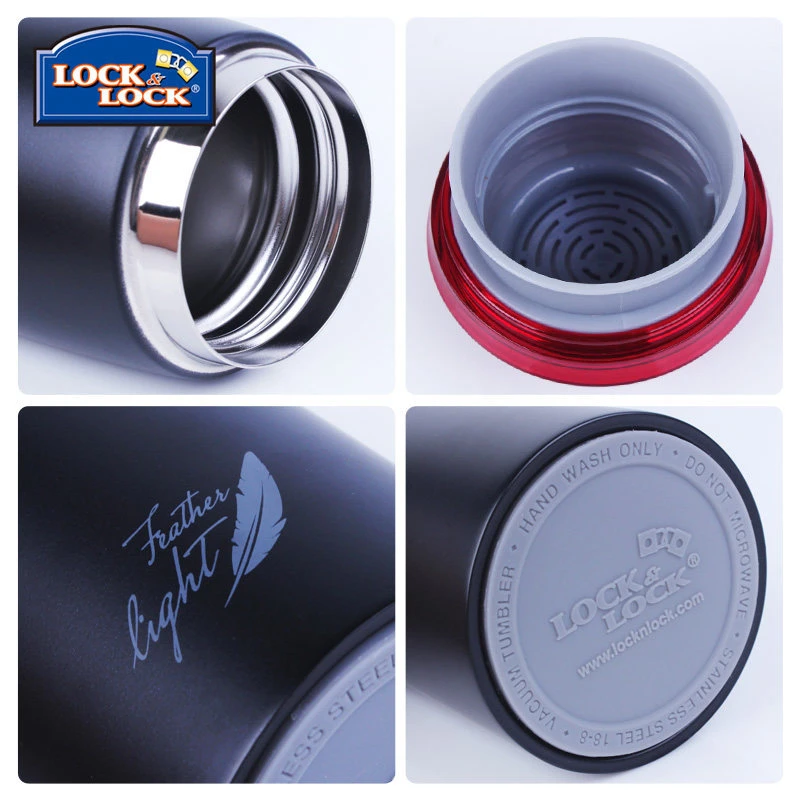 

Heat insulation cup light portable filter tea cup 450ML stainless steel LHC4131 male and female students water cup