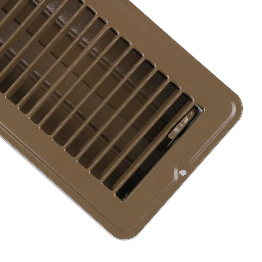 HBI 4 &quotx 8&quot коричневый Напольный Воздушный регистратор напольный диффузор с