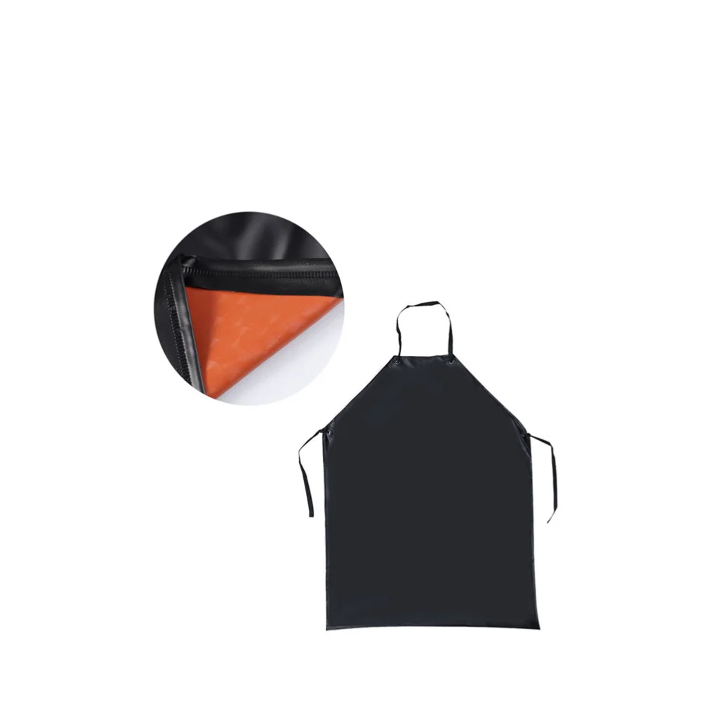 

Waterproof Unisex Heavy Duty Apron for Butchers Kitchen (Black Random Style)
