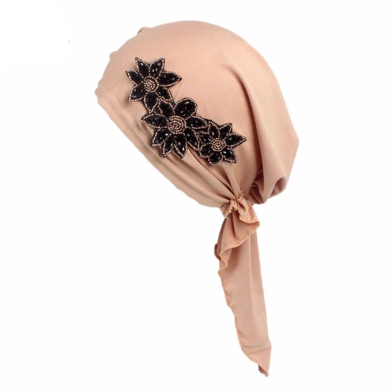 Модный мусульманский женский внутренний платок головной убор головные уборы