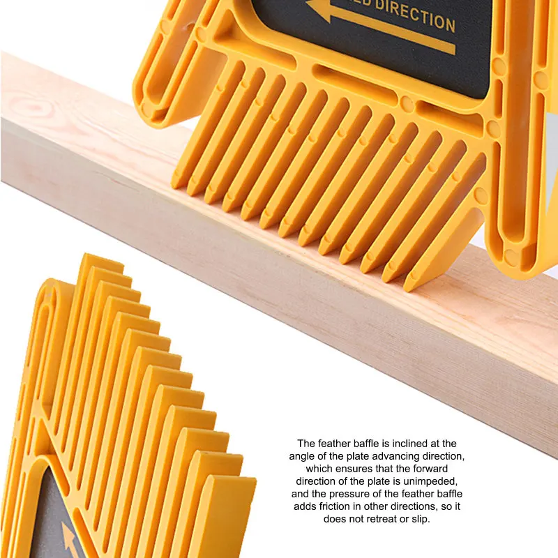 

Hot Multi-purpose Feather Loc Board Set Woodworking Engraving Machine Double Featherboards Miter Gauge Slot Woodwork DIY Tools
