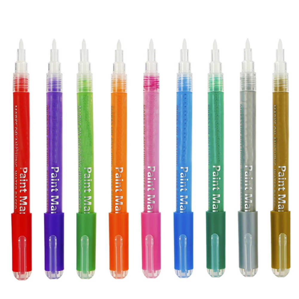 Водостойкие художественные маркеры канцелярские принадлежности ручка для