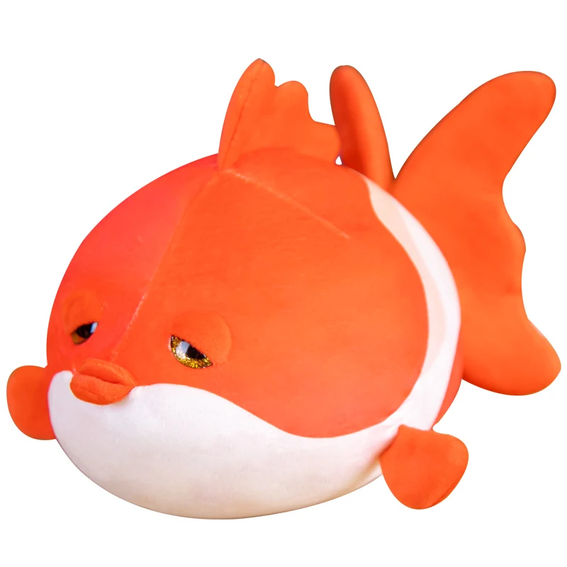

New Lovely Blackfish Plush Toys Pillow Golden Fish Soft Brinquedos Kawaii Boys Girls Gifts