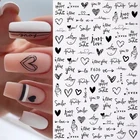 3D-Наклейки для ногтей в стиле Дня Святого Валентина