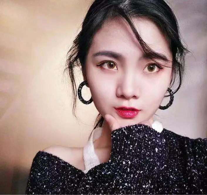 Модные большие серьги в Корейском стиле для женщин женские модные серебряные