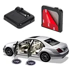 Светодиодный прожектор для дверей автомобиля, 2 шт., для Lada Granta Kalina 2 Largus Priora Niva Samara Vaz Signet 4x4 Xray 2110 2109