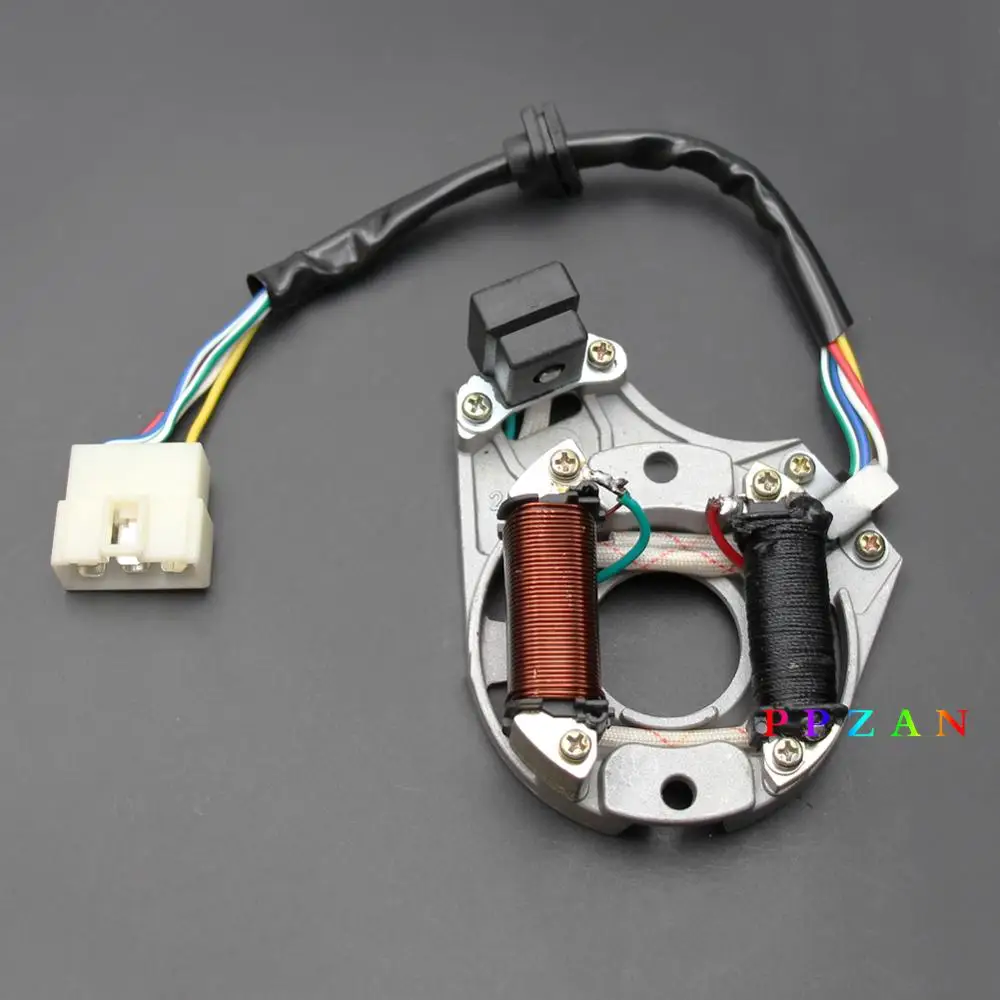 Статор зажигания Магнето Пластина генератор для 50cc 70cc 90cc 110cc 125cc китайский ATV Quad