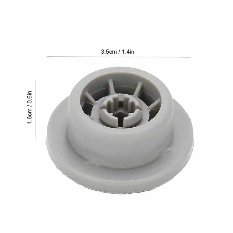 Dishwasher Lower Rack Wheel Replacement Fit for Bosch Dishwashers 420198 AP2802428 165314 Dishwasher Wheels Part