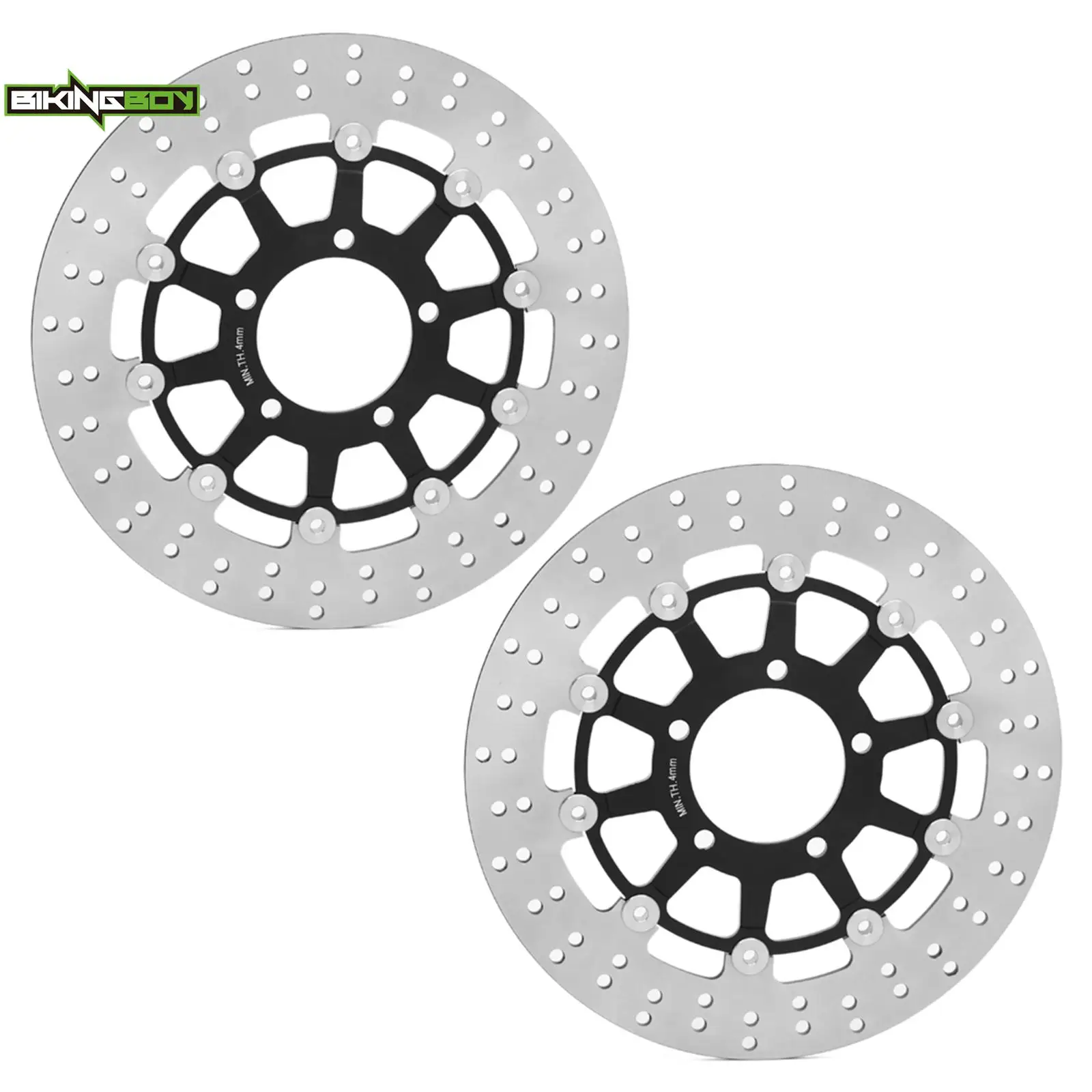Фото Тормозные диски BIKINGBOY для Z 800 13-16, Z800 ABS 13-17, GTR 1400 07-14, GTR 1400 ABS 07-17, ZG 1400 Concours 14 ABS 08-14, 13 №4