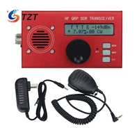 tzt usdx usdr hf qrp sdr ssbcw transceiver 8 band 5w dsp sdr w red or black shell w or without mic for ham radio