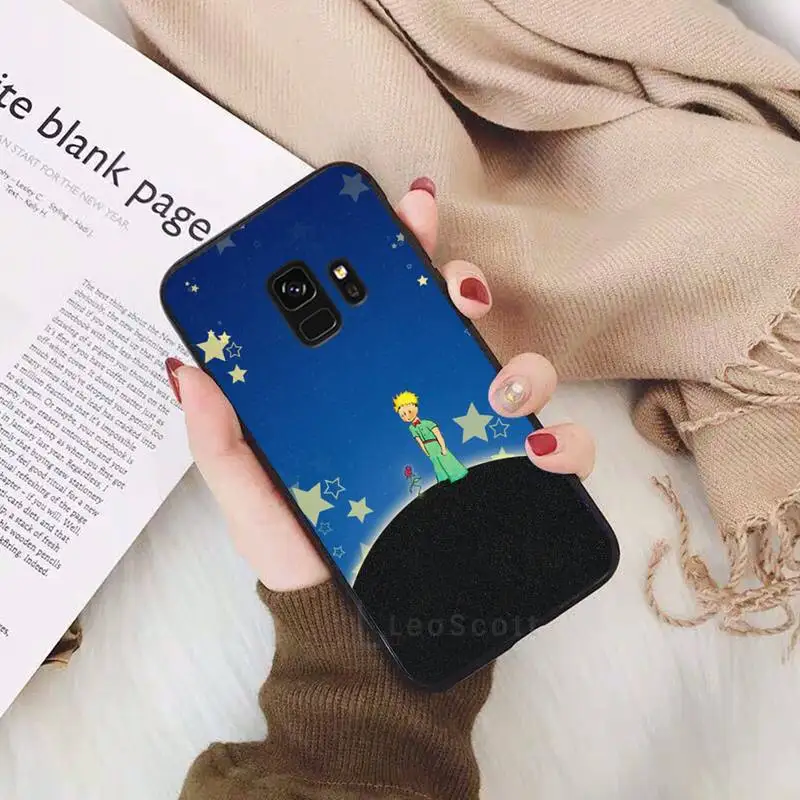 

Cartoon king The Little Prince earth space fox Phone Case For Samsung Galaxy S5 S6 S7 S8 S9 S10 S10e S20 edge plus lite