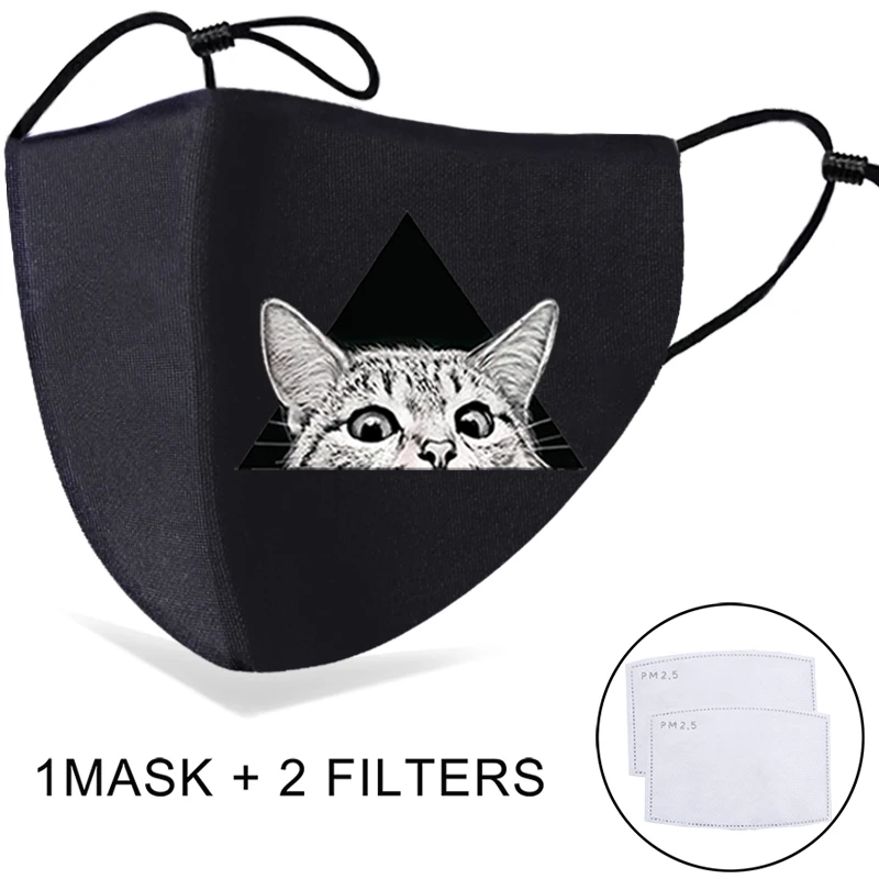 

Маска для лица Cat Contempt, модная маска для лица Kpop