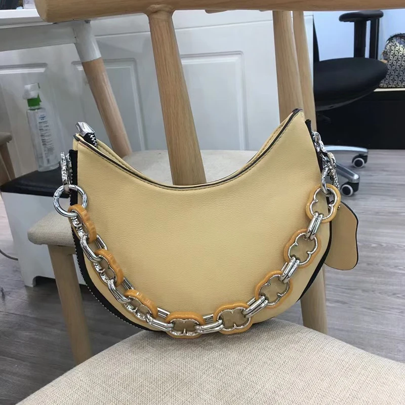 GALCAUR Elegant Solid Bag For Women Pu Leather Patchwork Chain Black Minimalist Solid Bags Females New 2021 Fashion Accessories