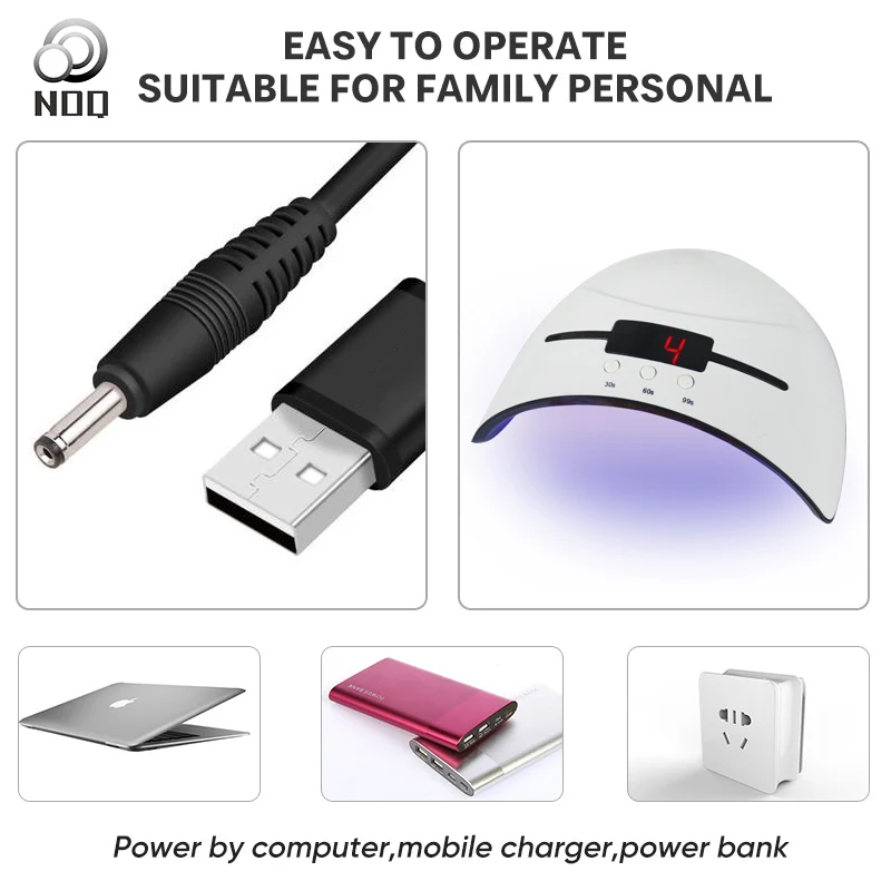 УФ светодиодный светильник NOQ Max24W для ногтей 12 бусин ультрафиолетовая лампа