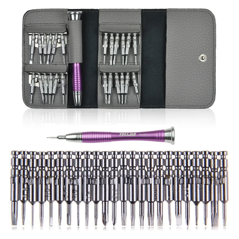 

25in1 Portable Precision Torx Screwdriver Cell Phone Wallet Repair Tool Kit For Mobile Phone Cellphone Electronics PC Hand Tool