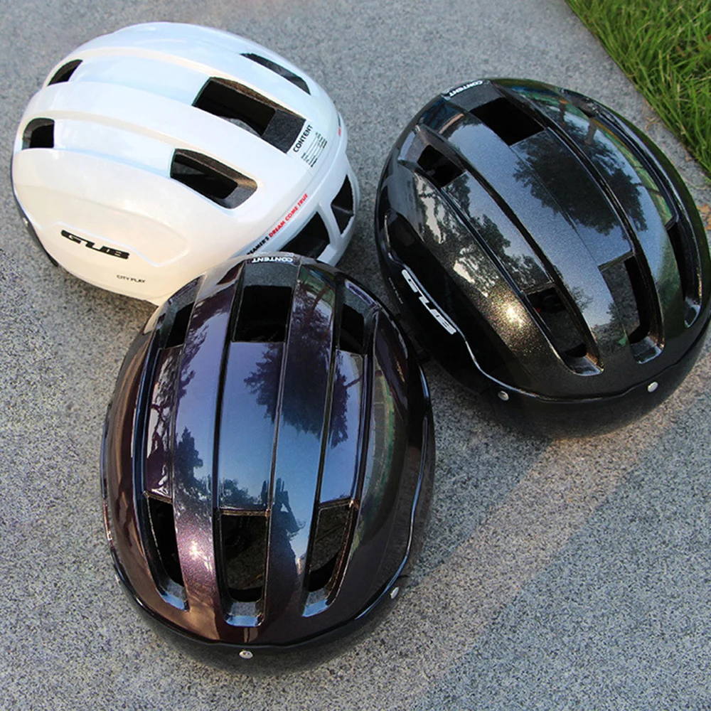 

GUB Bike Helmet with Goggles Light Weight Bicycle Safety City Helmet Moto Cycling Helmets for Men Women Road Cycling
