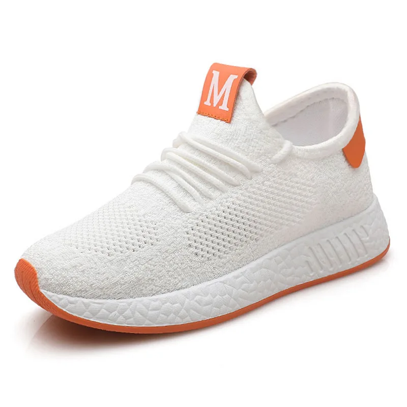 

2021 Fashion Sneakers Women Slip-on Shoes Breathable Lace-Up Casual Lover Shoes Lace-up Summer Ladies Air Cushion Flats Shoes