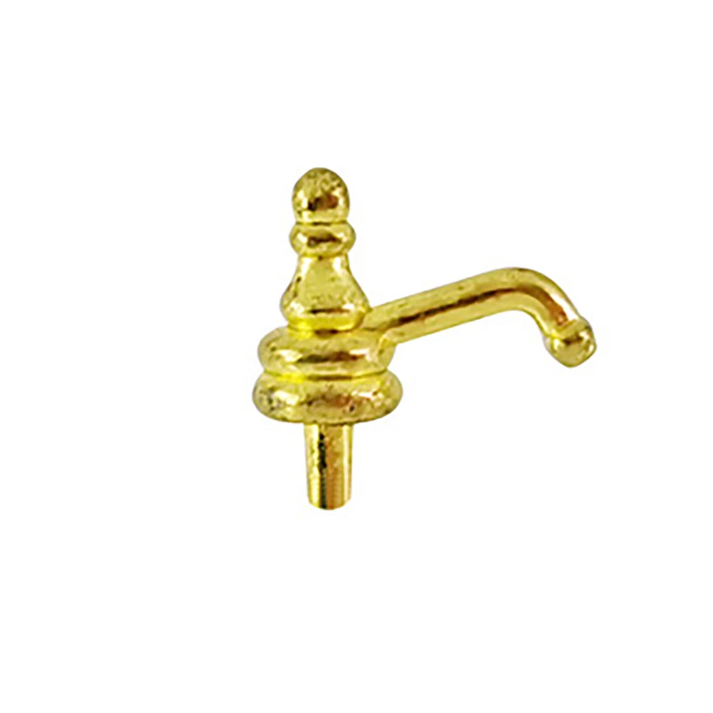 

3Pcs 1/12 Doll House Miniature Alloy Faucet Simulation Water Tap Model Toys for Mini Decoration Dollhouse Accessories