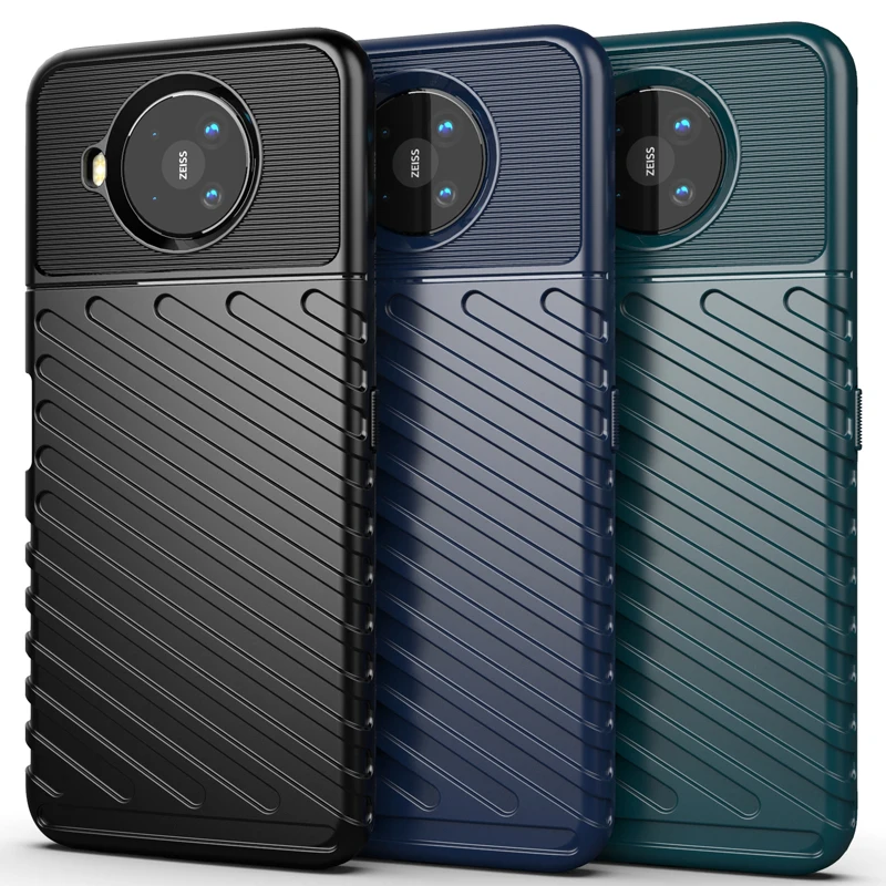 

Phone Case For Nokia 8.3 Case Bumper Full Cover Anti-knock Rugged Fiber Shield Cover For Nokia 8.3 Case For Nokia 8.3 5G Cover