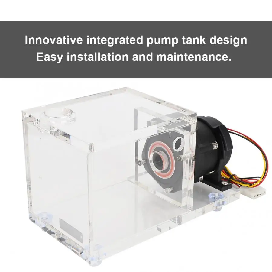 PUB ST1000 890ML 1200L/H 12V DC 18W D встроенный компьютерный резервуар для воды|Кулеры и системы