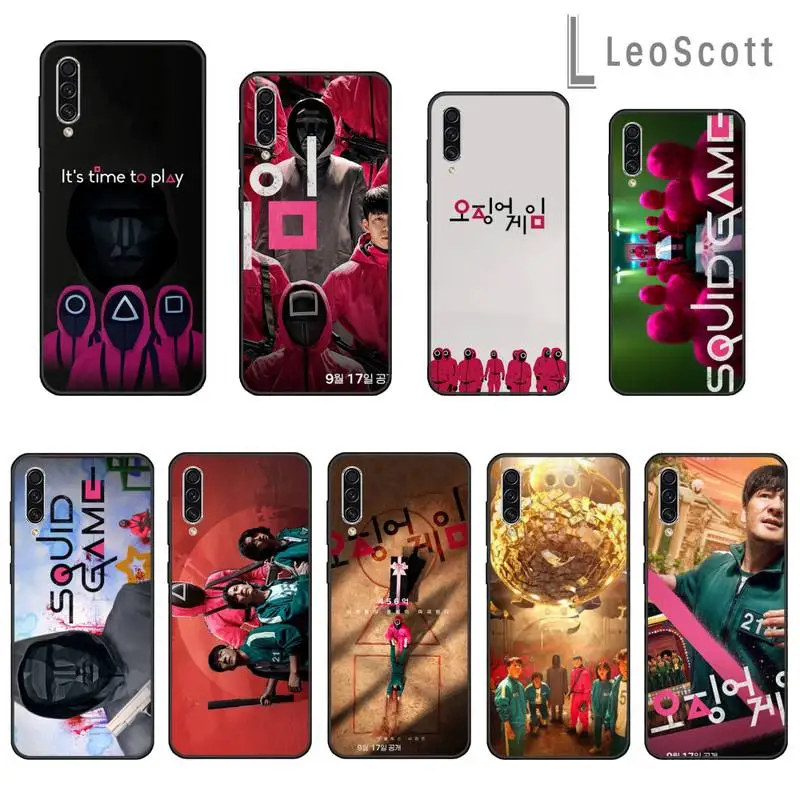 

Squid game Phone Case For Samsung Galaxy A 3 6 7 8 10 21 01 11 31 91 10S 20S 30S 50S PLUS