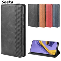 luxury business flip cover case for galaxy a51 a71 5g a31 a11 a70e a41 a01 a91 a81 a70 a50s a20e a80 leather wallet phone shell