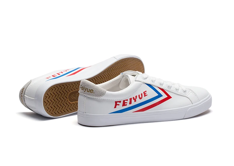 Feiyue повседневная обувь 394 женская обувь эластичная стелька плетения шнурки Cortex белого и черного цвета обувь, кроссовки Для мужчин осень, новая модель
