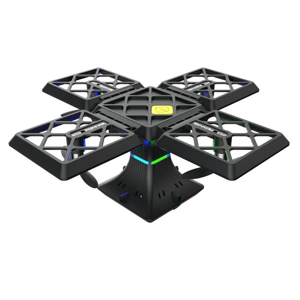 Utoghter 2 4 ГГц 4CH 6-Axis Gyro RC Quadcopter складной трансформер Карманный беспилотный