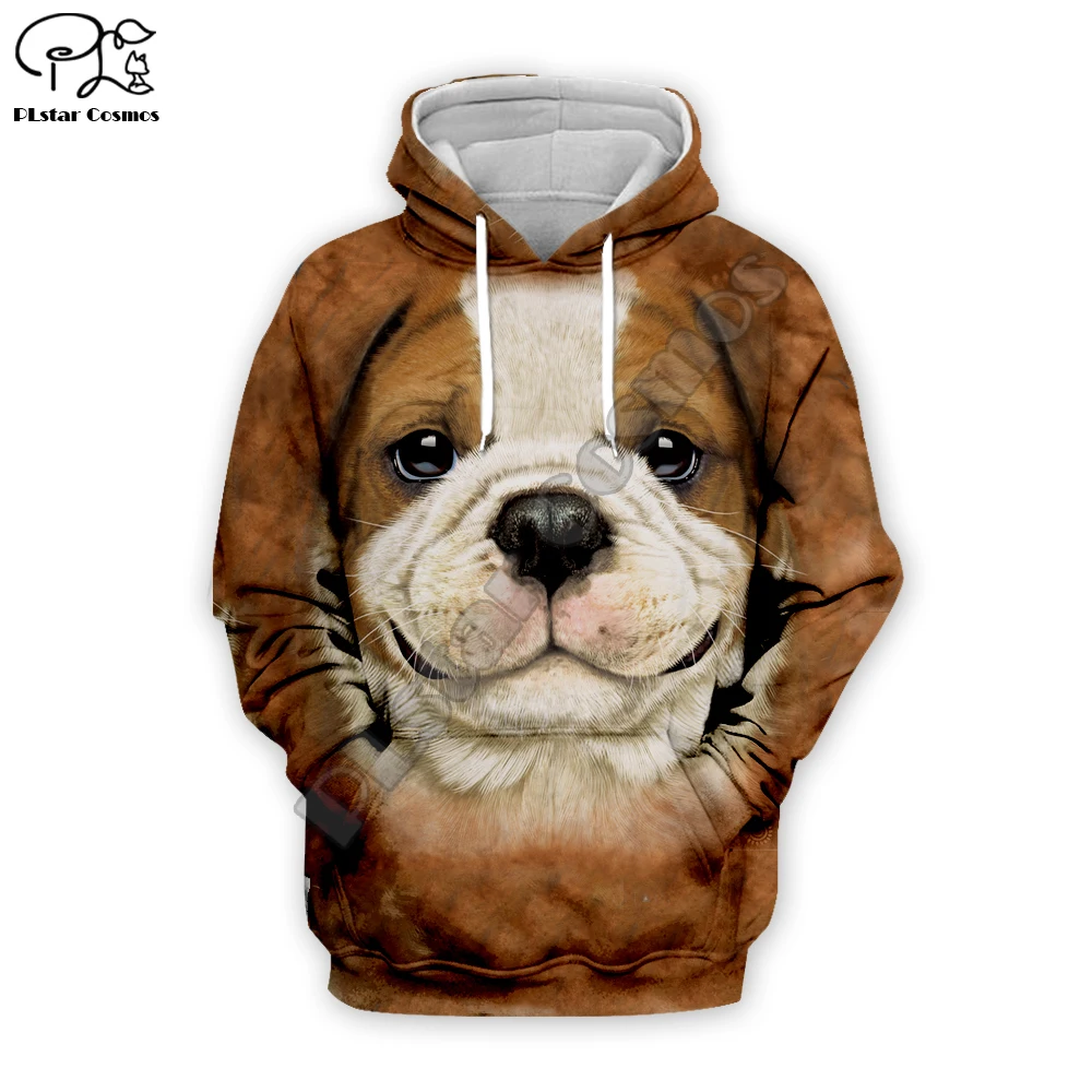 Милые толстовки с изображением собаки толстовка 3d мужская рубашка женский топ