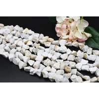 13 15x18 22mm aaaaa natural white agate rectangle rough original stone beads for diy necklace bracelet jewelry 15 free delivery