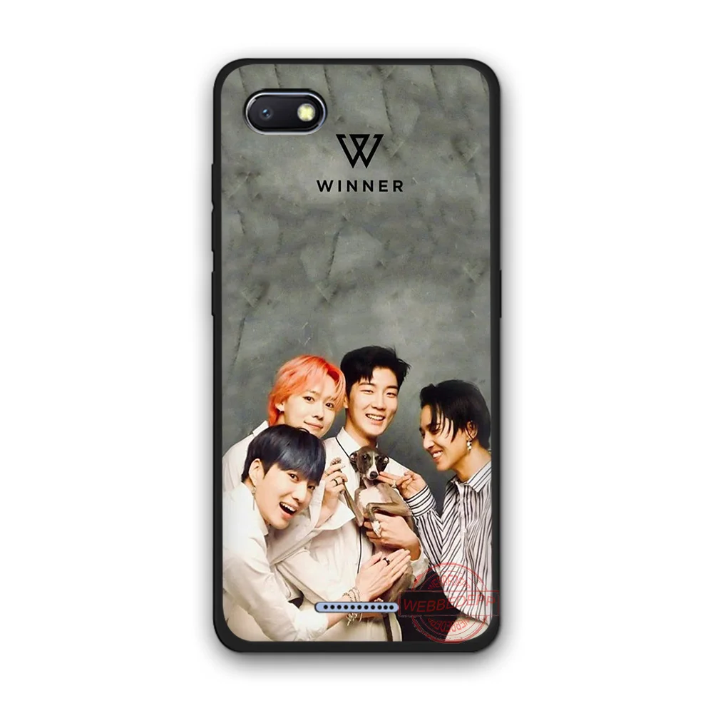 WEBBEDEPP поп победитель Модный мягкий силиконовый чехол для мобильного телефона Redmi