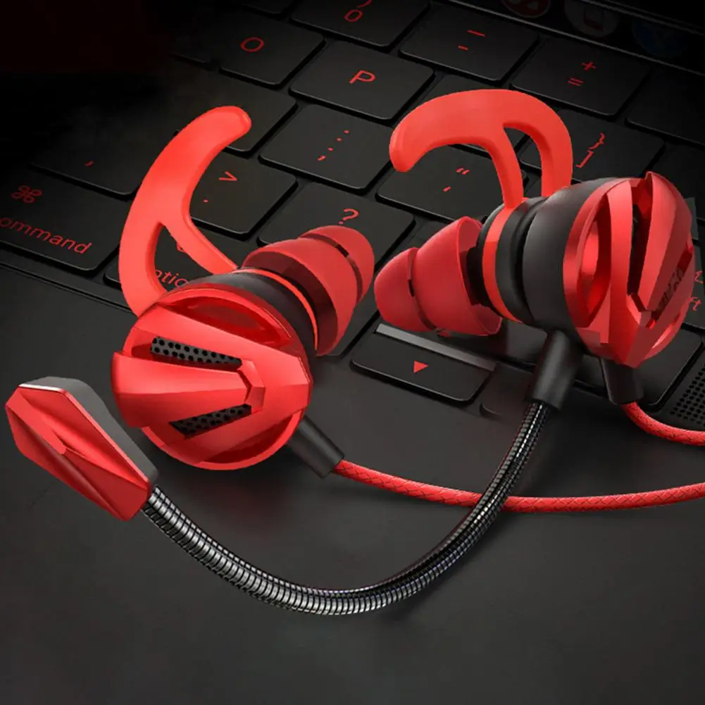 

Universal Wired Heavy Bass Gaming In-ear Earphone with Mic for Phone/Computer