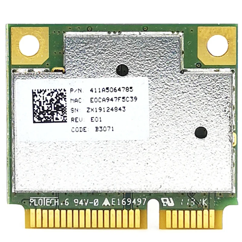 Беспроводная сетевая карта Atheros AR9832 AR5BHB116 2 4/5 ГГц один чип 300 Мбит/с 802.11N MINI PCI-E