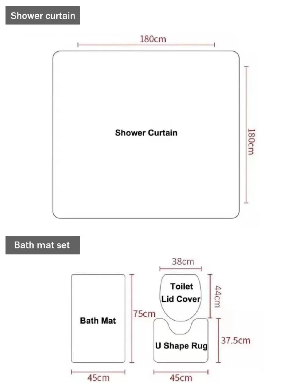 Мой сосед Тоторо наборы для ванной 4 предмета овечка медведь бегемот обезьяна
