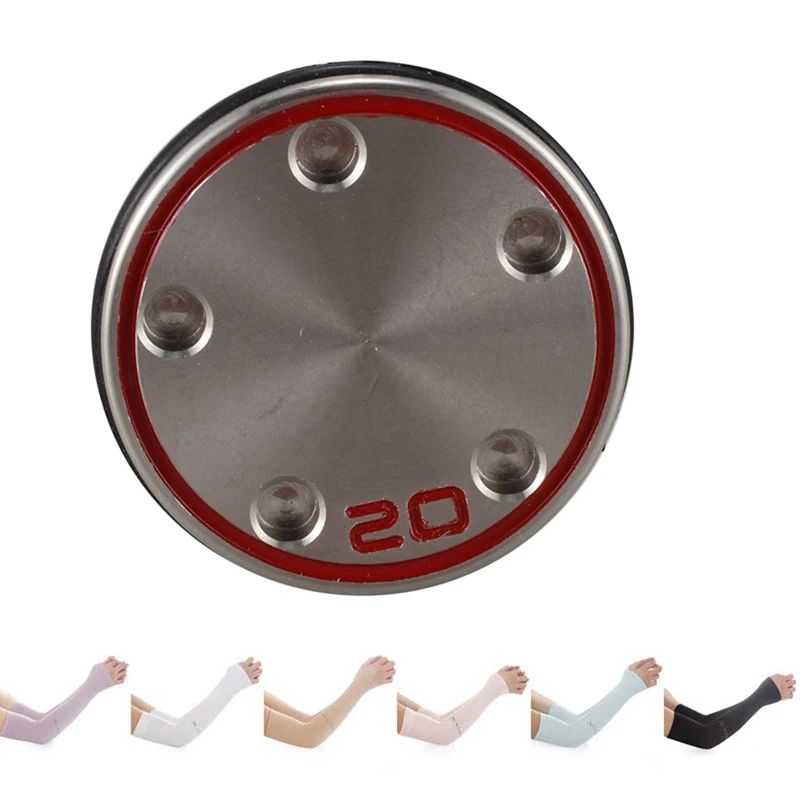 

1 Pcs Golf Weights 20G & 6 Pairs Arm Cooling Sleeves UV Protection Arm Sleeves with Thumb Hole