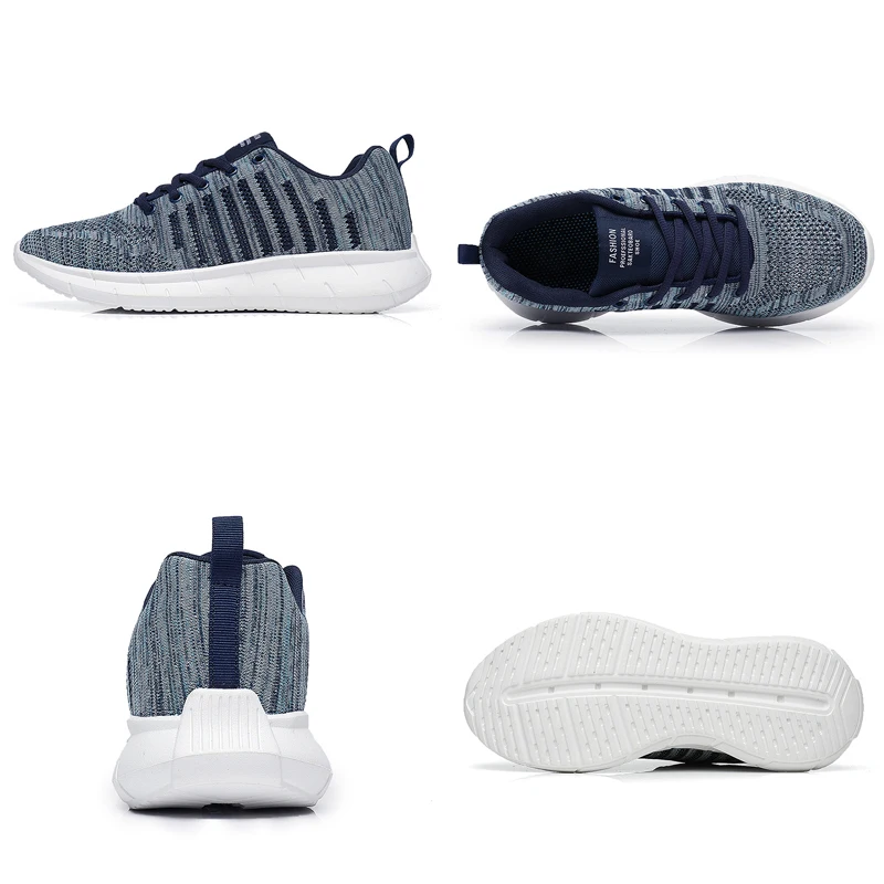 

Men's Running Shoes Mesh Breathable Men Sneakers Fashion Sport Casual Shoes Light Comfortable Outdoor Jogging Shoes Zapatillas